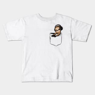 Pocket Gaming Sloth Kids T-Shirt